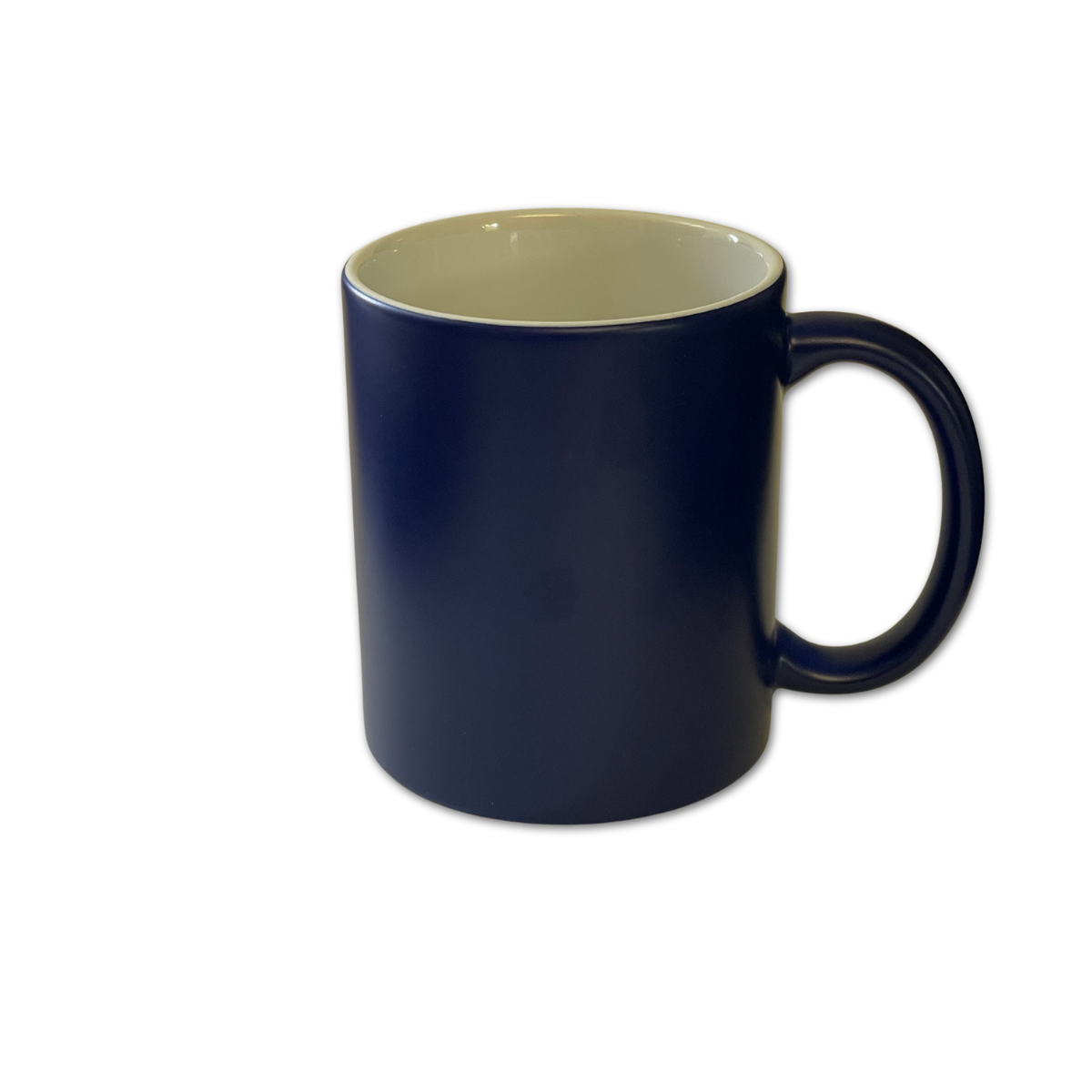 Tasse aussen farbig matt - innen weiß glänzend - direkt lasergravierbar - unterschiedl. Farben