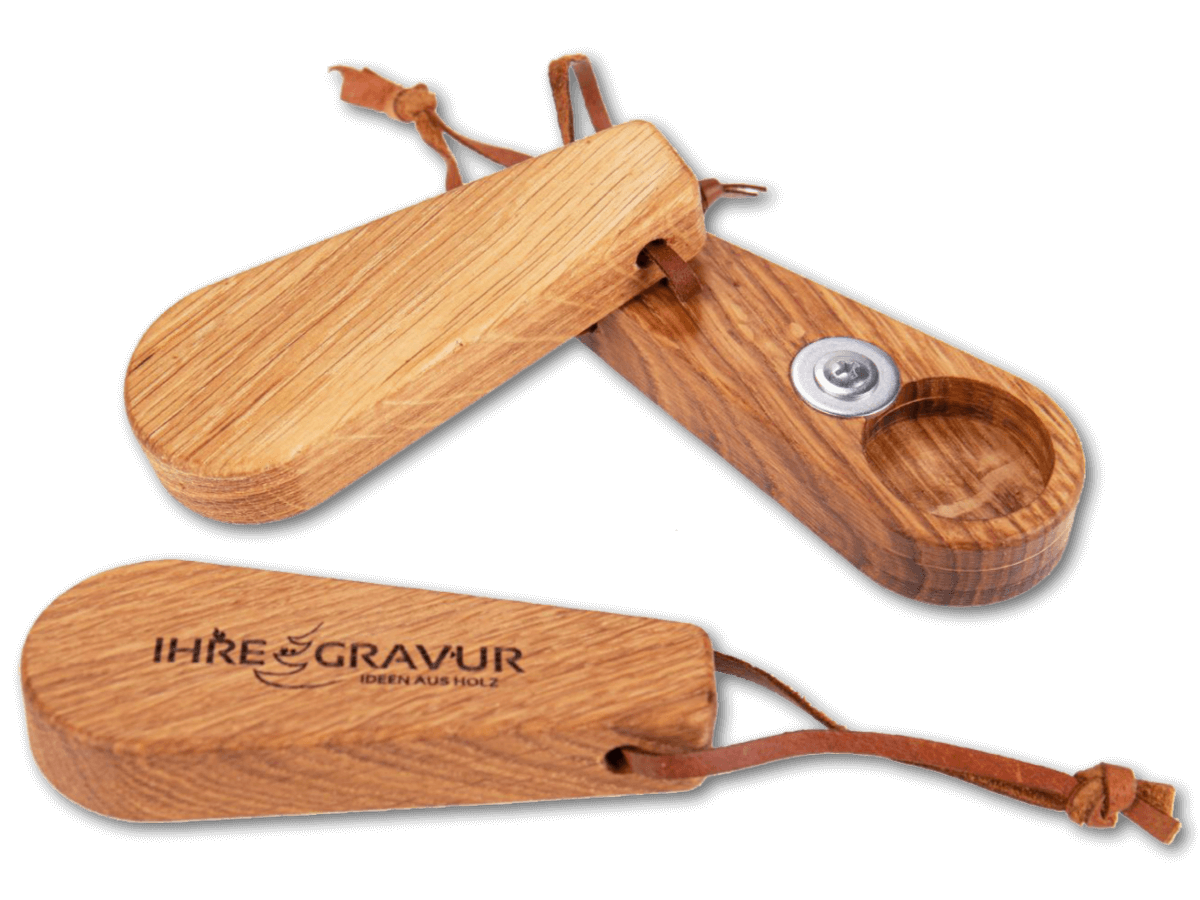 Elegant wooden bottle opener